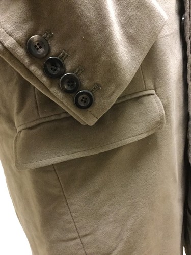 Coach Long Jacket, Men's Chesterfield Moleskin Overcoat Jacket, 83964 $798 - Picture 5 of 12