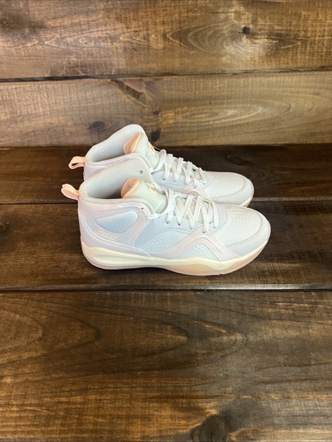 NEW AND1 Light Blue High Top Basketball Shoes Sneakers Women Size 7.5 - Picture 4 of 15