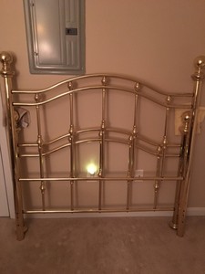 queen size brass bed full size image is loading antiquesolidbrassbedframeheadandfoot antique solid brass bed frame head and foot boards queen size ebay queen size brass bed full size image is loading antiquesolidbrassbedframeheadandfoot antique solid brass bed frame head and foot boards queen size ebay