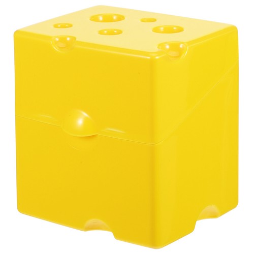 Cheese Crisper Keeper Container Caja Para Organizar Slice De Queso Travel