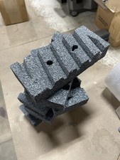 USA Made HR250 Concrete Brick 20 Grit Silicon Carbide 8"x3-1/2x1-1/2 Lot Of 8