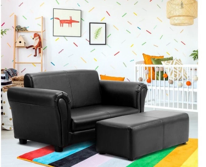 Sofá y otomana para niños Foto 2 de 4