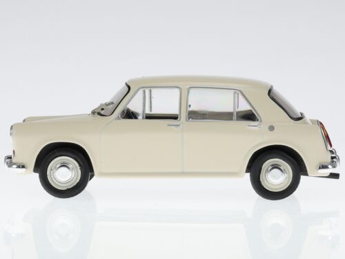 Morris 1100 1967 white diecast model car ABADD106 in acrylic show case Hachette - Picture 2 of 4