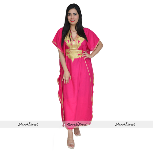 Marroquí Kaftan Mujer Maxi Eid Vestido Arabian Farasha Casual Long Oversize Party - Imagen 32 de 63