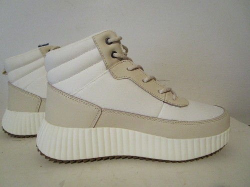 Universal Thread Womens Shyla Platform Hiker Sneaker Boots Cream Size 9 - Picture 3 of 5