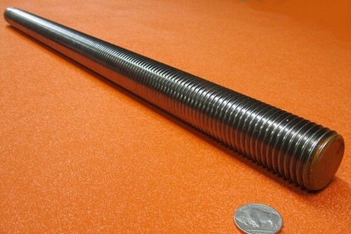 4140 Steel Threaded Rod, Grade B7, RH, 1 1/4"-7 x 2 Foot Length - Picture 6 of 12