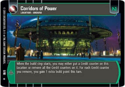 STAR WARS TCG WOTC THE PHANTOM MENACE CORRIDORS OF POWER 6/90 GEM MINT