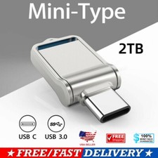 Type-C Dual OTG USB 3.0 Flash Drive Memory Stick Thumb 2 in 1 for Phone PC