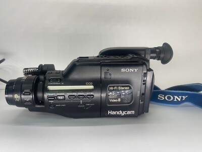 SONY VideoHi8 Handycam CCD-SC7 ④ Exc+5 w/Box] Sony Handycam CCD-SC7 Camcoder Video Camera HI