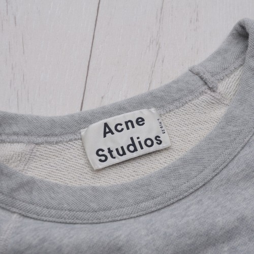 Men's Acne Studios College Patch US14 Sweatshirt Crewneck - Picture 7 of 10