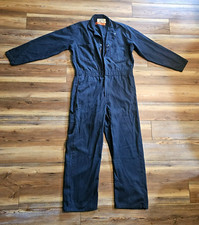 VINTAGE RED KAP MECHANIC JUMPSUIT BLUE COVERALLS 42 R COLLECTIBLE WORKWEAR