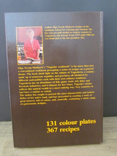 Yugoslav Cookbook Olga Novak Markovic 1984 - NEW - Picture 2 of 6