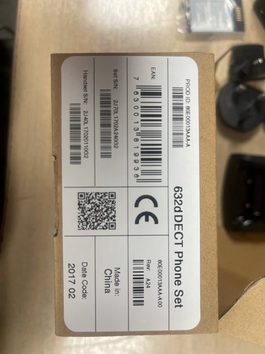 NEW x1 MITEL DECT 632D CHARGER AND BASE SET NO HANDSET 80E00013AAA-A - Picture 2 of 2