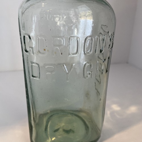 Antique GORDON'S DRY GIN-LONDON- ENGLAND Large Liquor Bottle - Picture 2 of 11