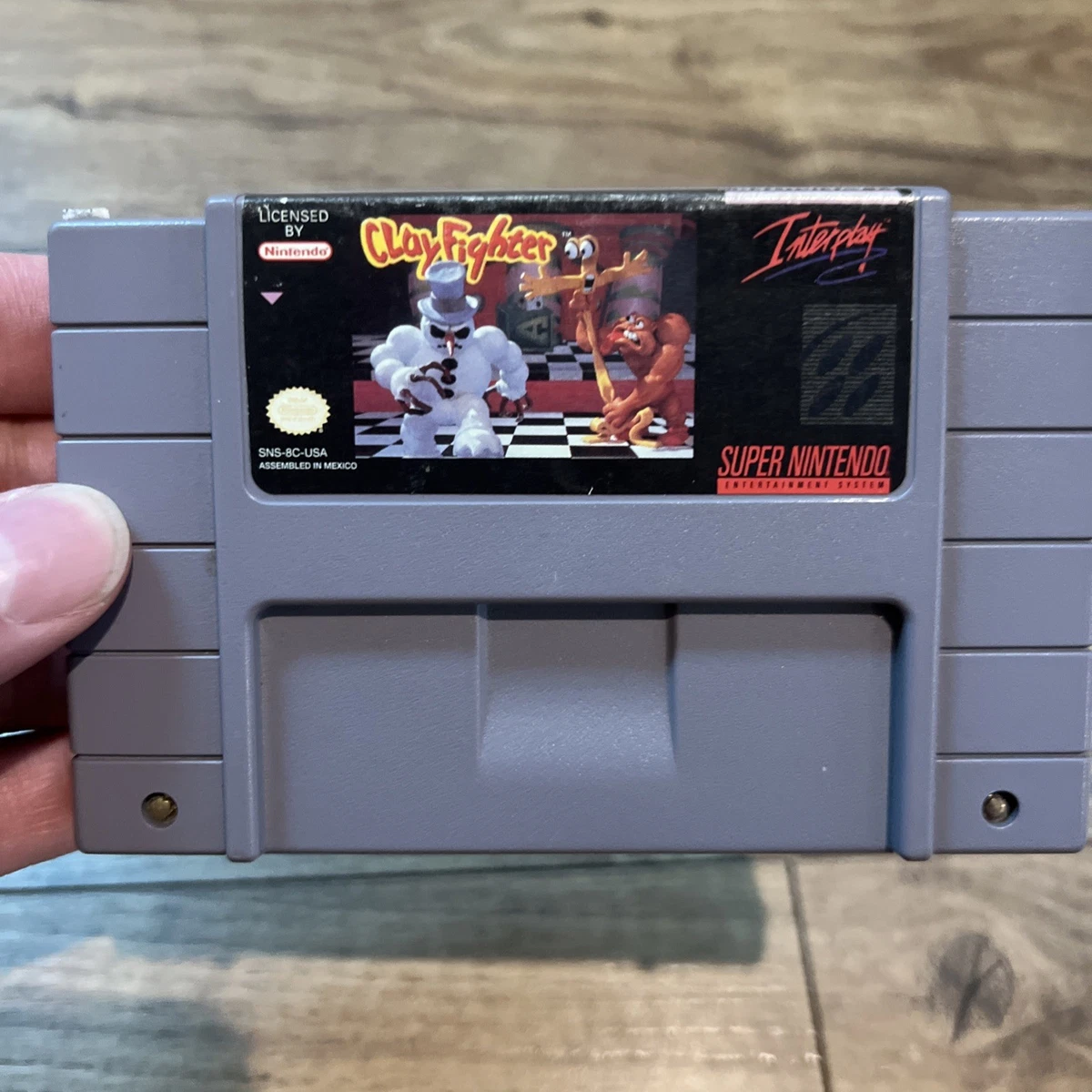 Clay Fighter Nintendo SNES Video Games for sale - eBay