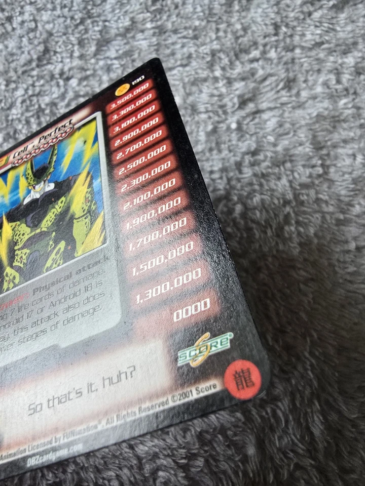 DBZ Dragon Ball Z Cell, Perfect 190 CCG Limited Cell Saga MP - Image 3 of 4