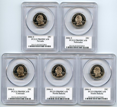 2006 S Clad State Quarter Set PCGS PR69DCAM - Picture 2 of 2