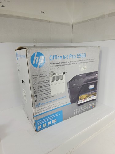 NEW HP OfficeJet Pro 6968 All-in-One wireless Printer - No disc - Open Box - Picture 10 of 10