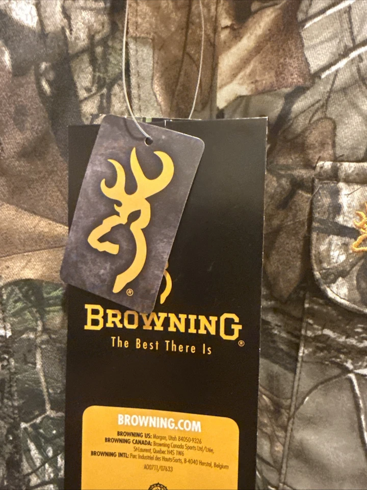 Browning Men’s XL Camo Button Down Shirt - Image 3 of 4