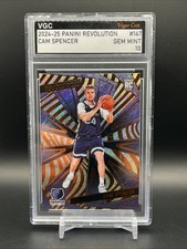 2024-25 Panini Revolution Rookies Cam Spencer #147 Astro RC Gem Mint 💎 Memphis