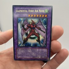 Yu-Gi-Oh! TCG Elemental Hero Air Neos STON-EN034 Ultra Rare 1st Edition 2007