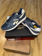 Reebok Mens Navy, White & Yellow Ultra Flash ...