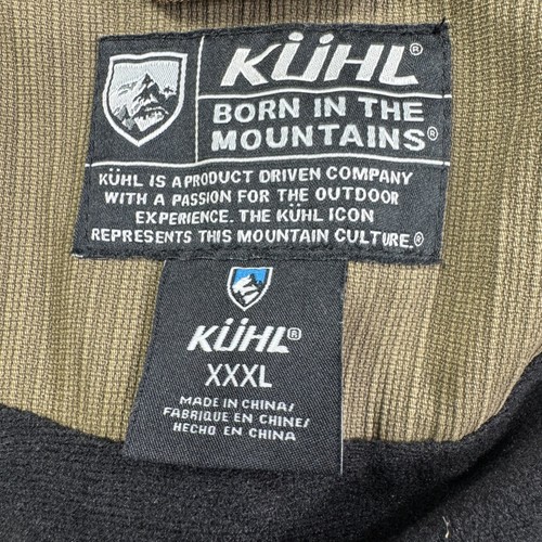 Kuhl Jacket Mens 3XL Brown Waxed Canvas Vintage Patina Dye Full Zip Outdoors - Picture 9 of 16