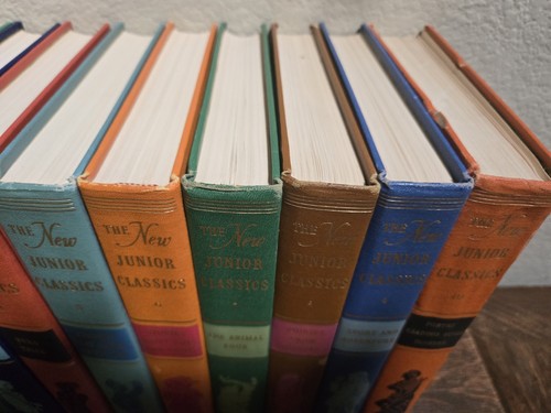 The New Junior Classics DE LUXE EDITIONS Books 1-10 Complete Collier 1949 Set HC - Bild 7 von 9