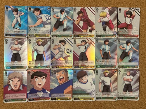 Weiss Schwarz Captain Tsubasa Holo Foil Karte Anime Karte 18 Set  - Bild 1 von 4