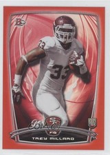 2014 Bowman Rookies Red Foil 125/199 Trey Millard #91 0w6