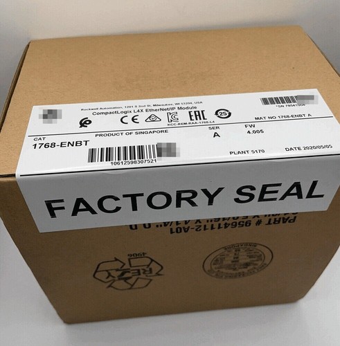 Factory Sealed NEW PLC 1768-ENBT /A CompactLogix EtherNet/IP Communica US - Picture 2 of 8