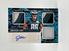 2024 Panini Absolute Johnny Wilson RPA Triple Patch Rookie Premiere /99