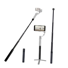 Extension Rod for Gimbal, 29in Selfie Stick Compatible with Gimbal black
