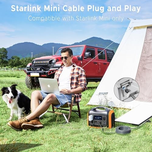 Starlink Mini Kabel Ersatz DC Stromkabel für Starlink Mini DC 16,5 Fuß - Bild 4 von 8