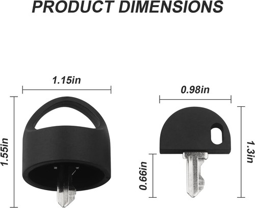 Pride Mobility Scooter Replacement Key Set Compatible with Go-Go Elite Traveller - Picture 3 of 8