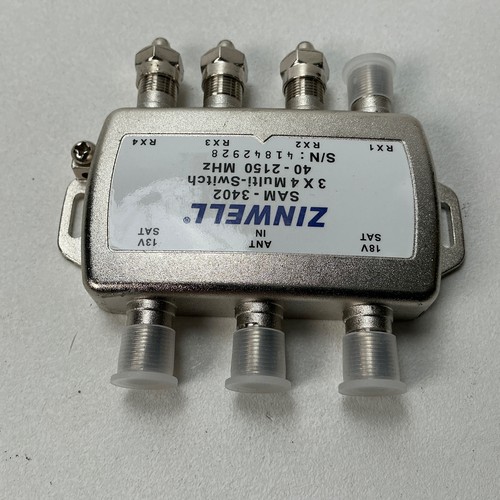 Zinwell SAM-3402 3x4 Multi-Switch Satellite Dish DIRECTV Approved 40-2150 MHz - Picture 4 of 8