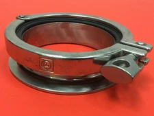 Stainless Steel Special Ferrule Fittings - 4" + Tri Clamp + Gasket