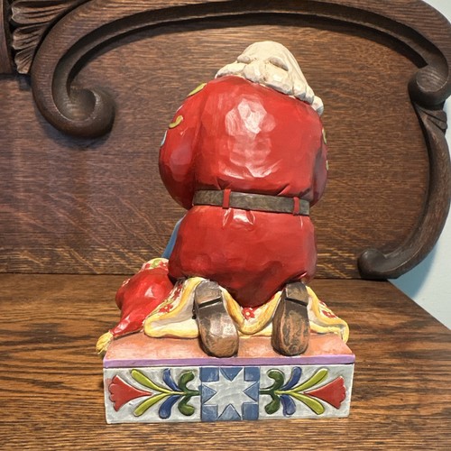 Jim Shore The Real Meaning Of Christmas Santa & Baby Jesus #4010488 Enesco 2008 - Picture 4 of 10