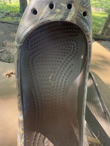 Crocs Kadee Realtree Ballet Flats Women Size 7 Slip On Sandals Green Camo Shoes - Picture 4 of 8