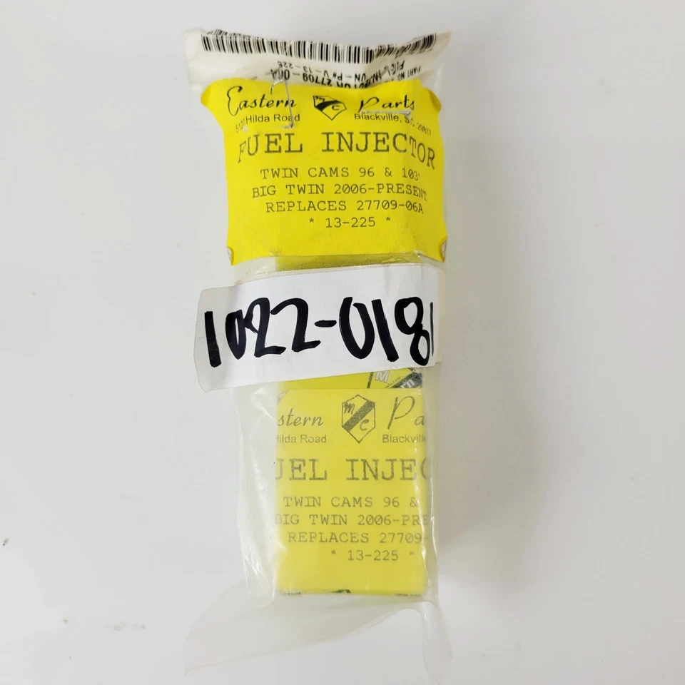 Inyector de combustible Eastern Motorcycle Parts bicicleta de calle V-13-225 paquete de 2 para Harley Foto 3 de 4