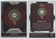 2022 Panini Prizm World Cup Qatar Team Badges Morocco #17