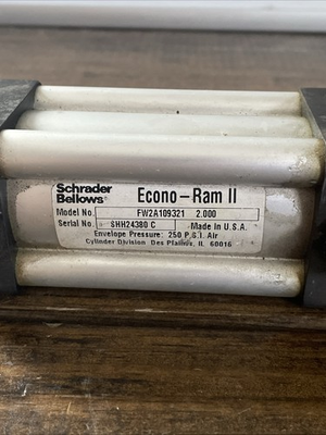 #ad SCHRADER BELLOWS FW2A109321 ECONO RAM II Pneumatic Cylinder $98.38
