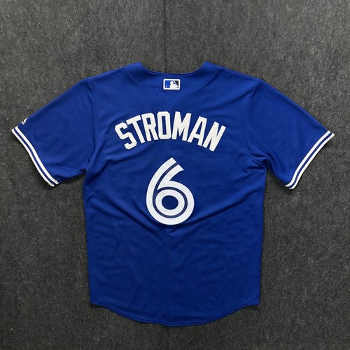 Neu mit Etikett Majestic Toronto Blue Jays Marcus Stroman Trikot Größe Medium - Bild 5 von 7