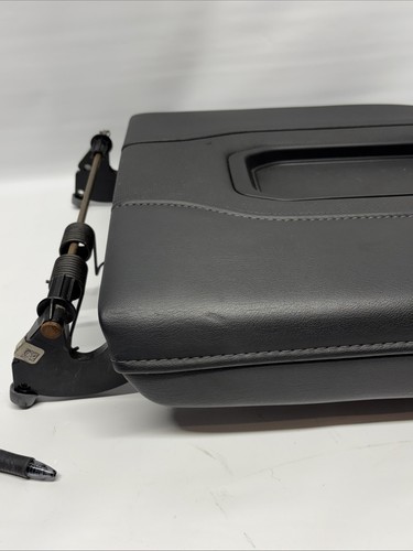 BLACK + GRAY THREAD! 2019 2020 2021 2022 SILVERADO CENTER CONSOLE ARMREST READ - Picture 9 of 14
