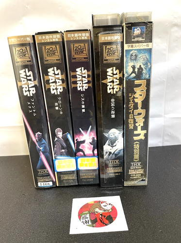 STAR WARS 5 Set Rare VHS Tape EP 3 Revenge of the sith EpⅠ-Ⅲ , EpⅤ-Ⅵ with Boxed - Picture 6 of 12
