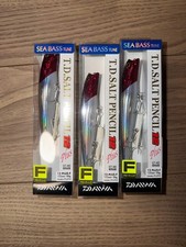 Fishing Lure Daiwa TD Salt Pencil 12 PLUS-F Set of 3 Blackfin Sea Bass