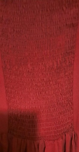NYC & Co Burgundy Wrap/Duster XL - Picture 7 of 9