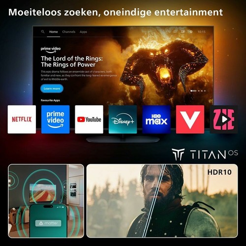Philips Smart TV 40 Zoll (100 cm) • Full HD • WLAN • HDMI • USB • Titan OS • CE - Bild 8 von 17