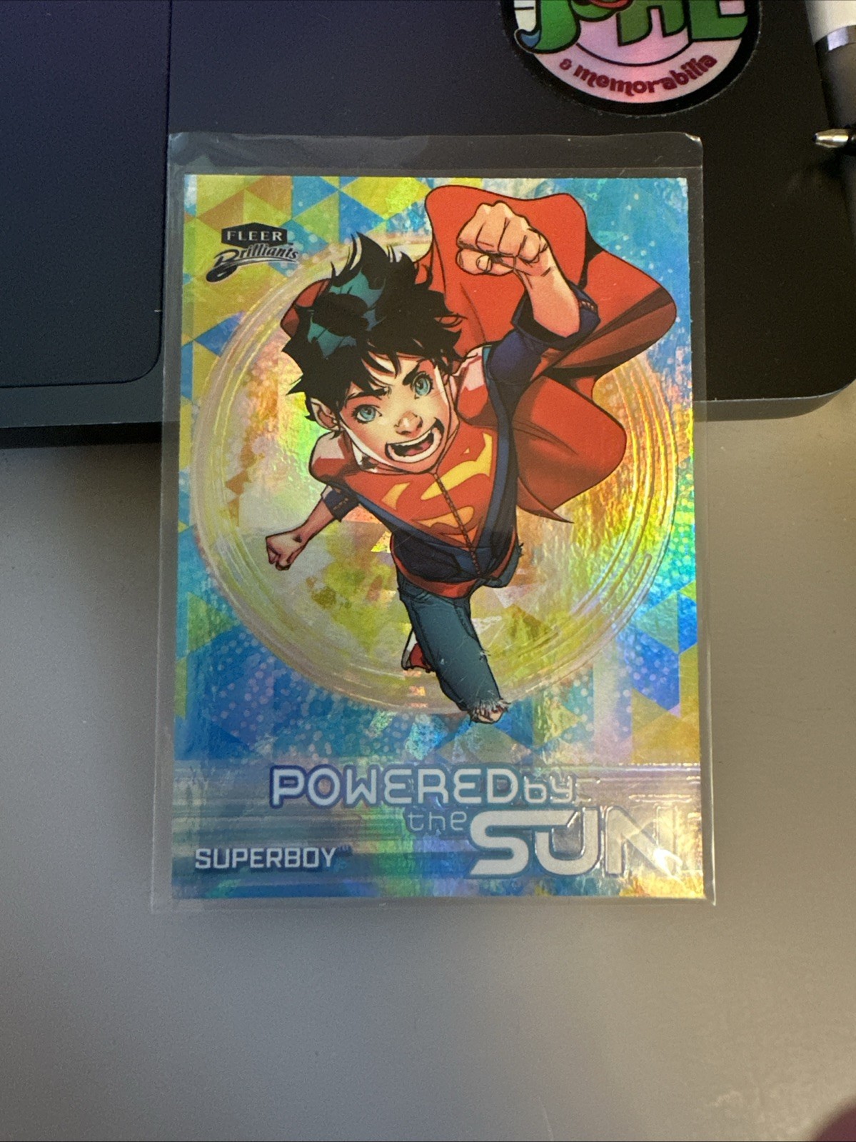 2025 Fleer Brilliants Superman Powered by the Sun SP insert #PS-5 Superboy
