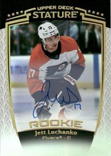 2024-25 UPPER DECK STATURE JETT LUCHANKO RC AUTO PHILADELPHIA FLYERS